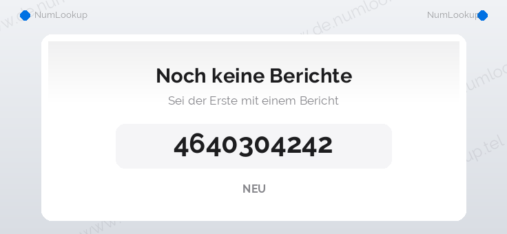 Nummerinformation för 4640304242
